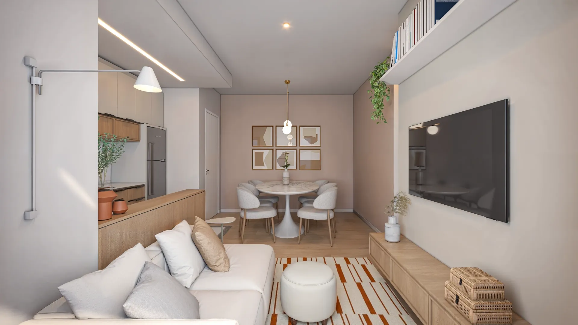 Sala e Cozinha